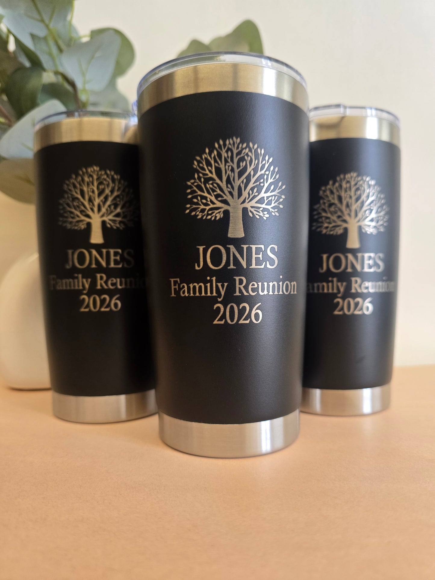 Family Reunion Personalized Engraved Tumbler