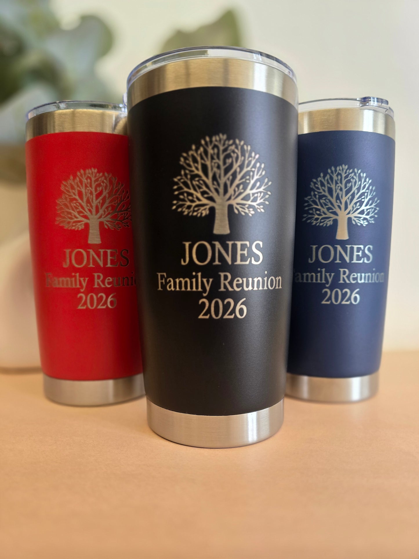 Family Reunion Personalized Engraved Tumbler