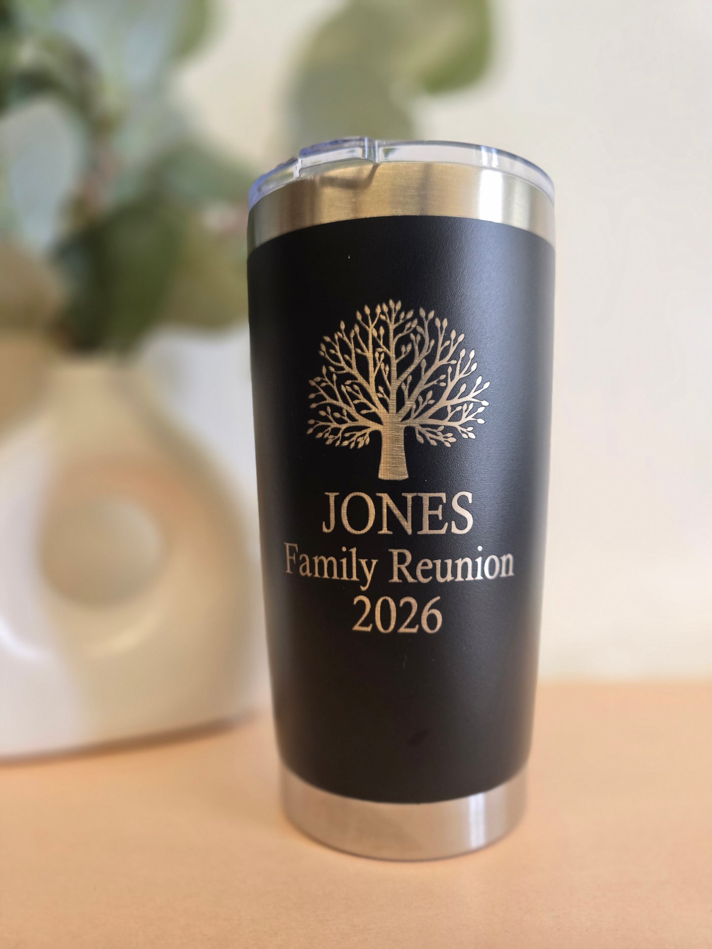 Family Reunion Personalized Engraved Tumbler